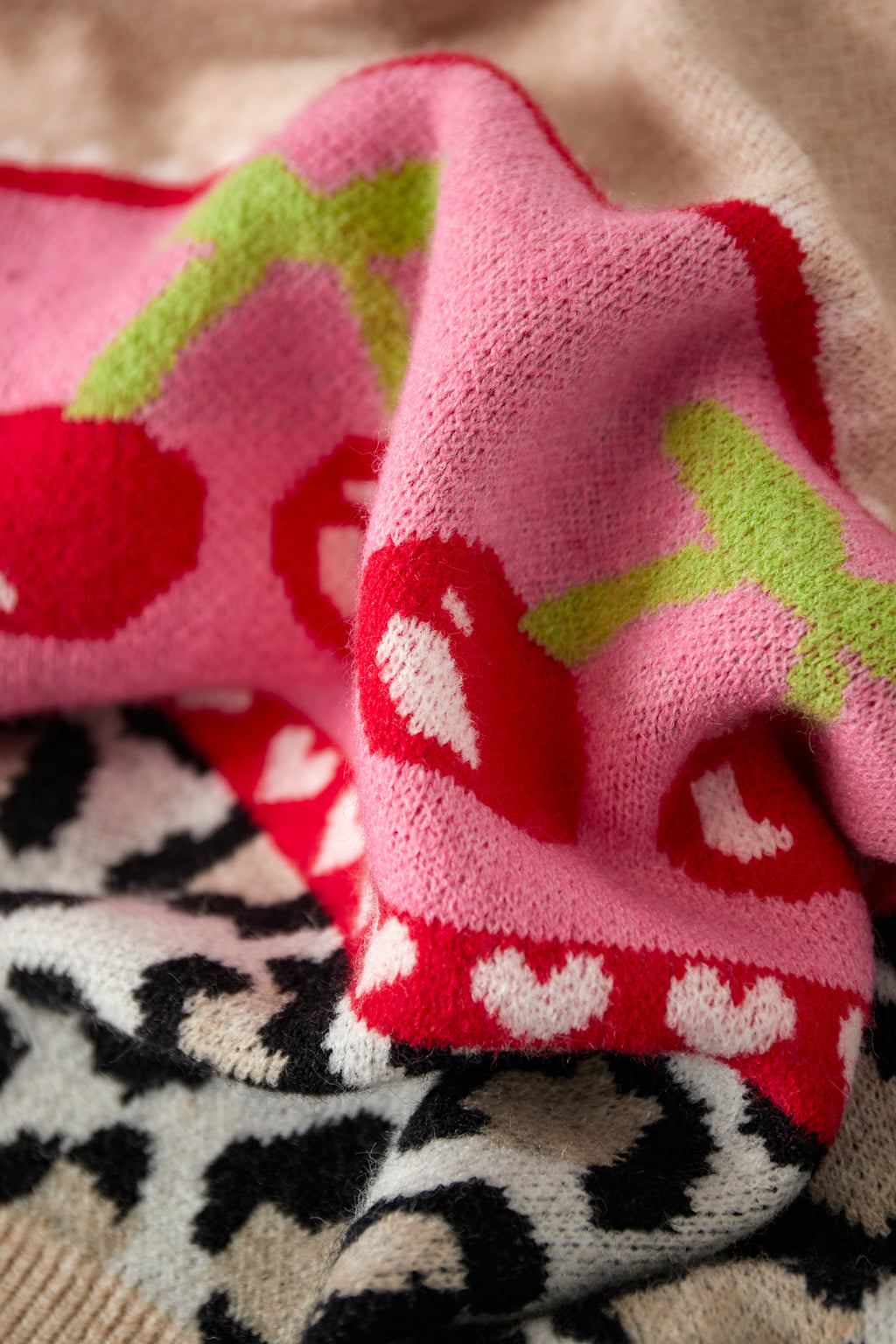 Knitted Women's Cardigan Fall/Winter Color Block Cute