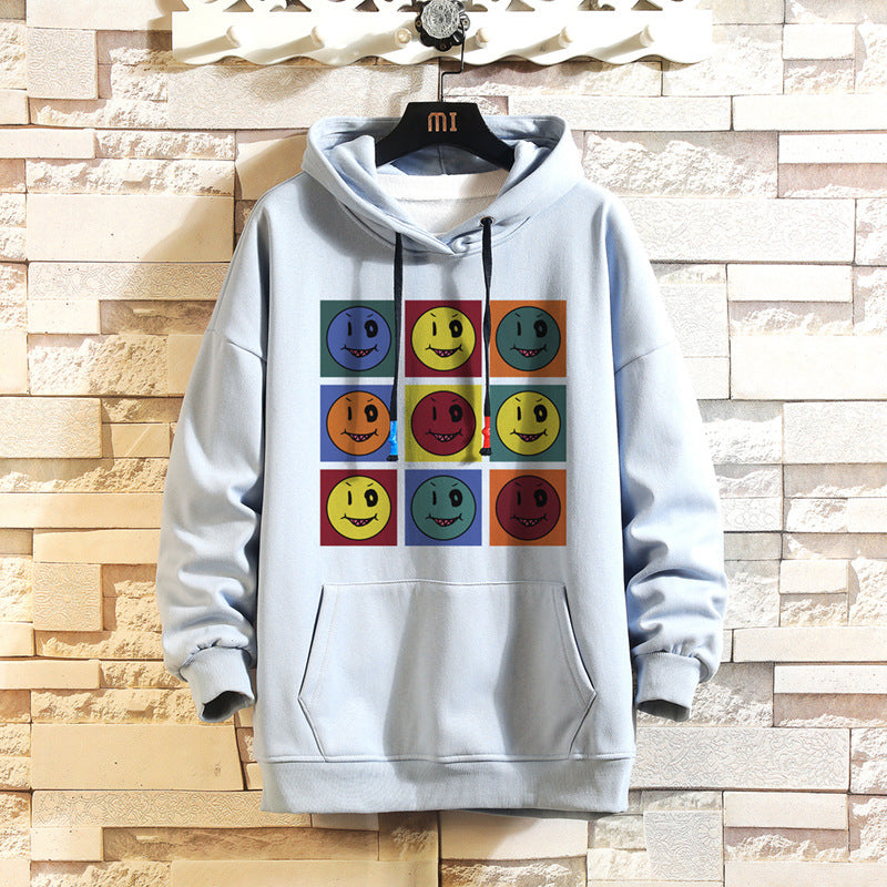 Printed Small  Hoodie Casual Loose Jacket