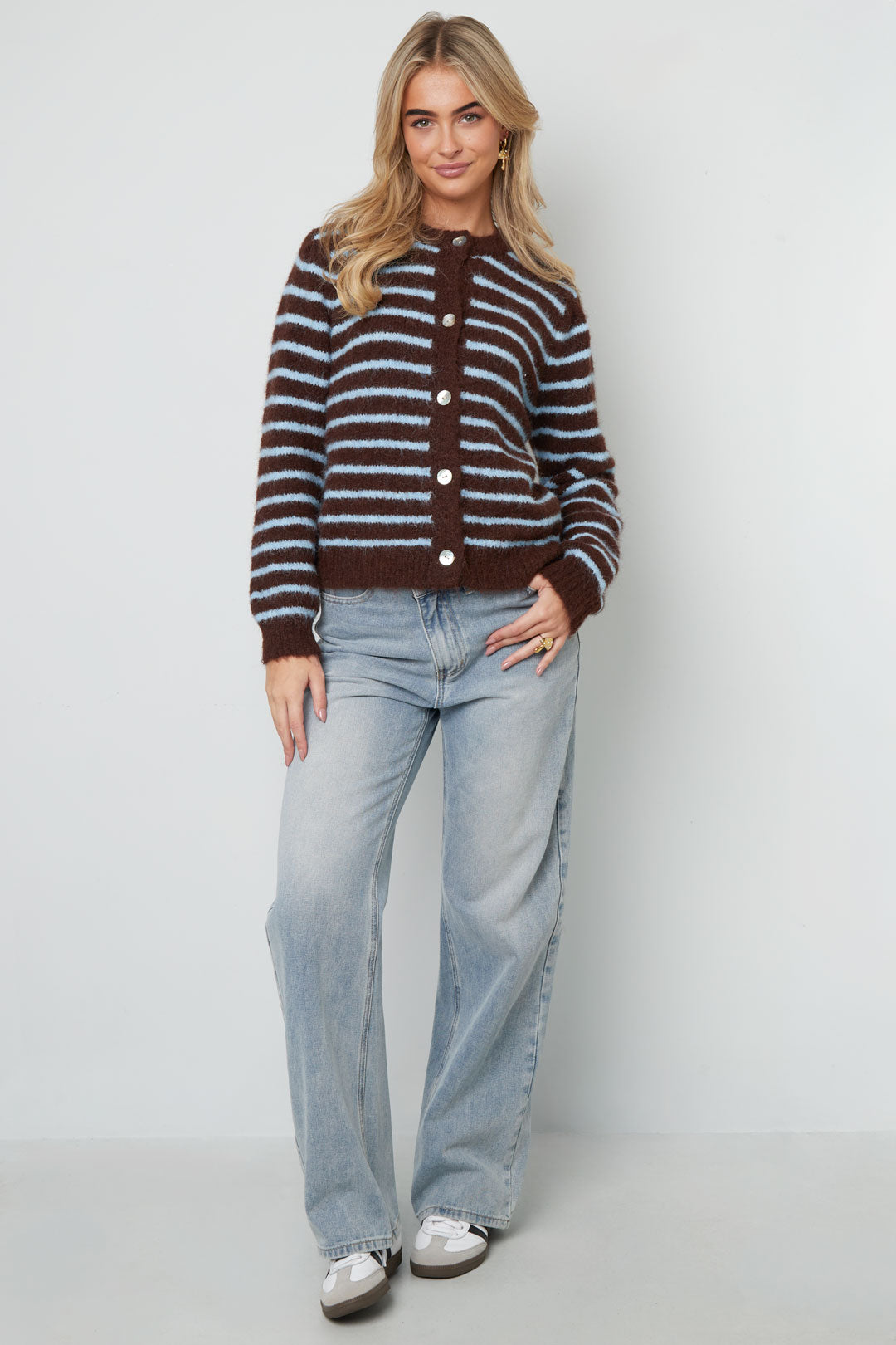 Stripe Cardigan