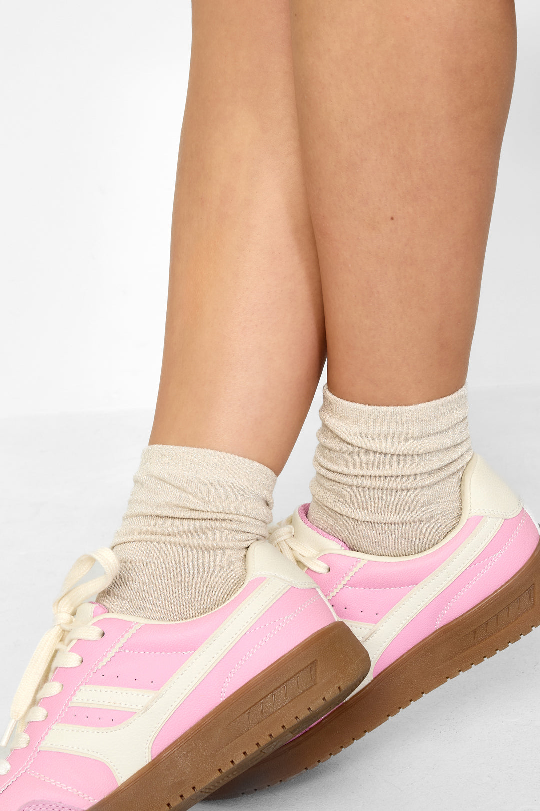 Cotton Mid-Calf Socks Solid color Casual All Fit  Clothes