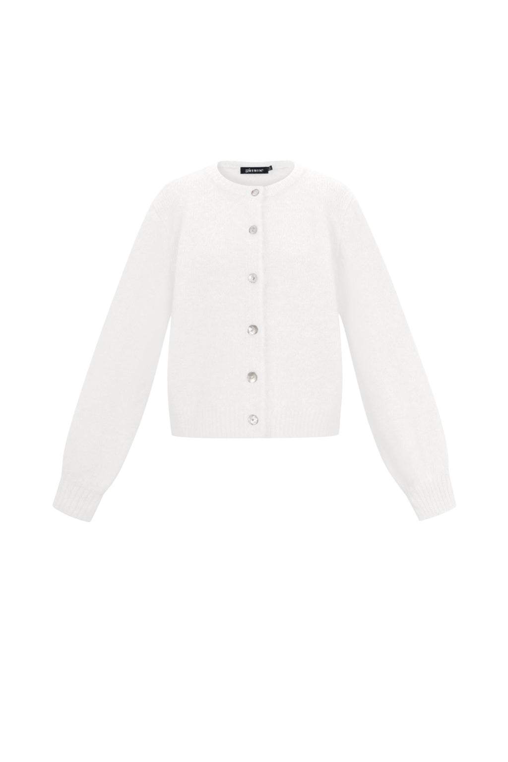 Knitted Polyester Fiber Women's Cardigan Casual Solid Color Fall/Winter